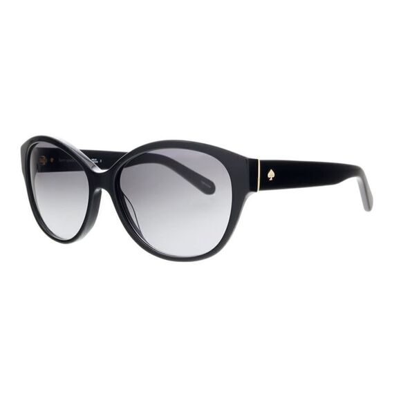 KATE SPADE KIERS2S 0807 Y7 Black Oval Sunglasses